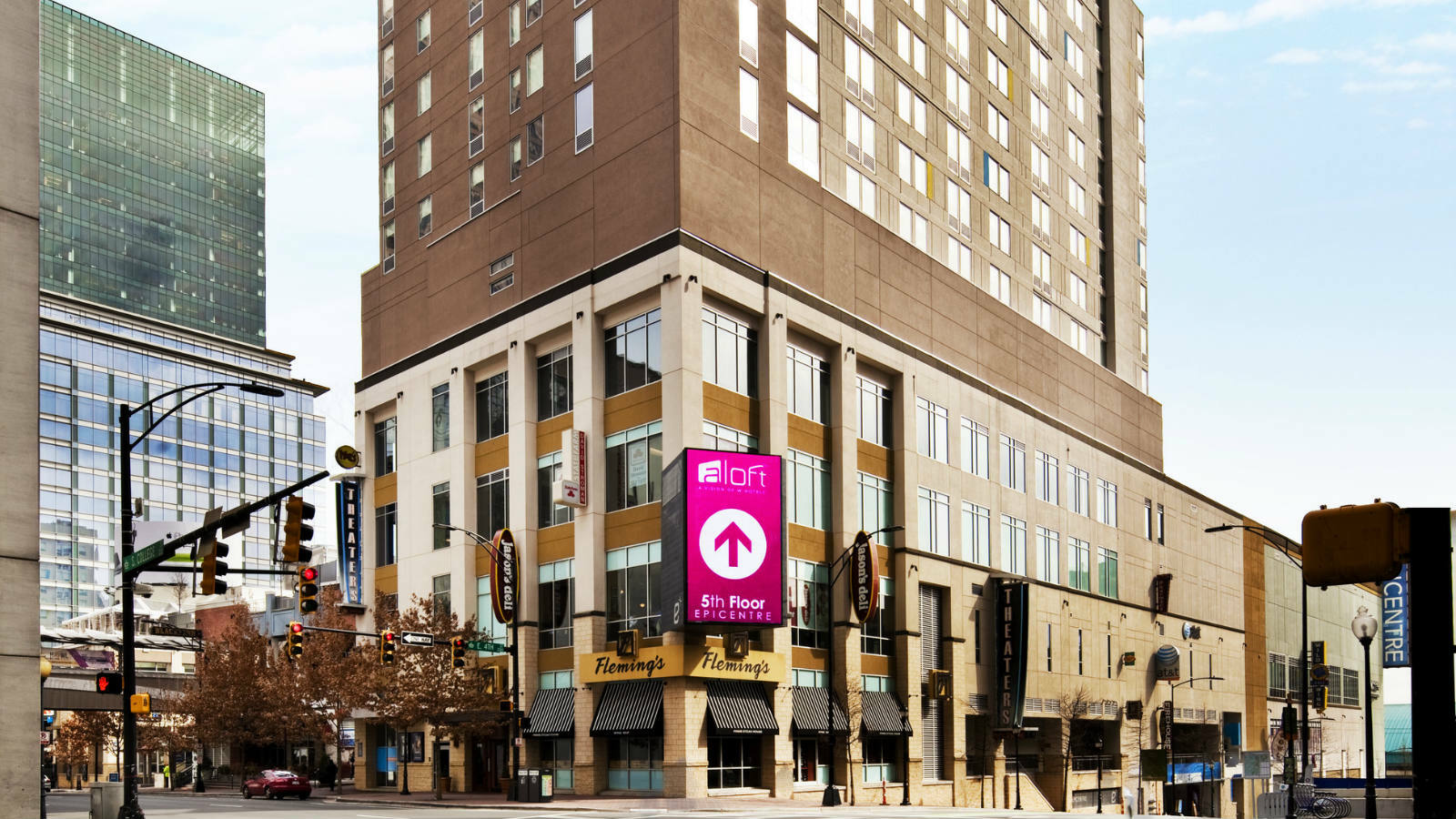 Aloft Charlotte City Center Kültér fotó