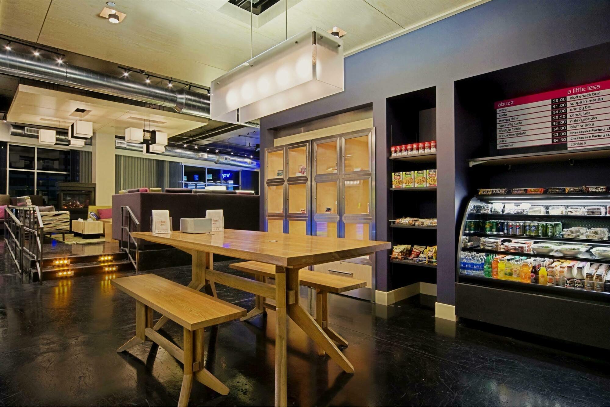 Aloft Charlotte City Center Étterem fotó